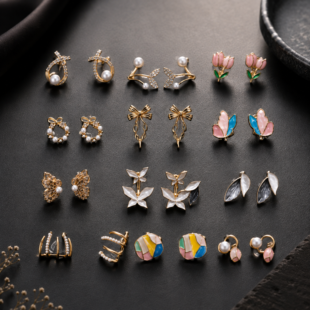 Chic Everyday Earrings Set